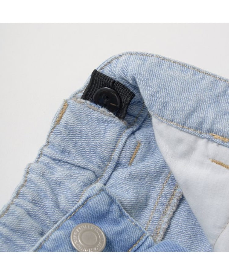 リセマイン(Lycee mine)の【LOVE DENIM】アソート刺しゅう総柄ストレートパンツ8