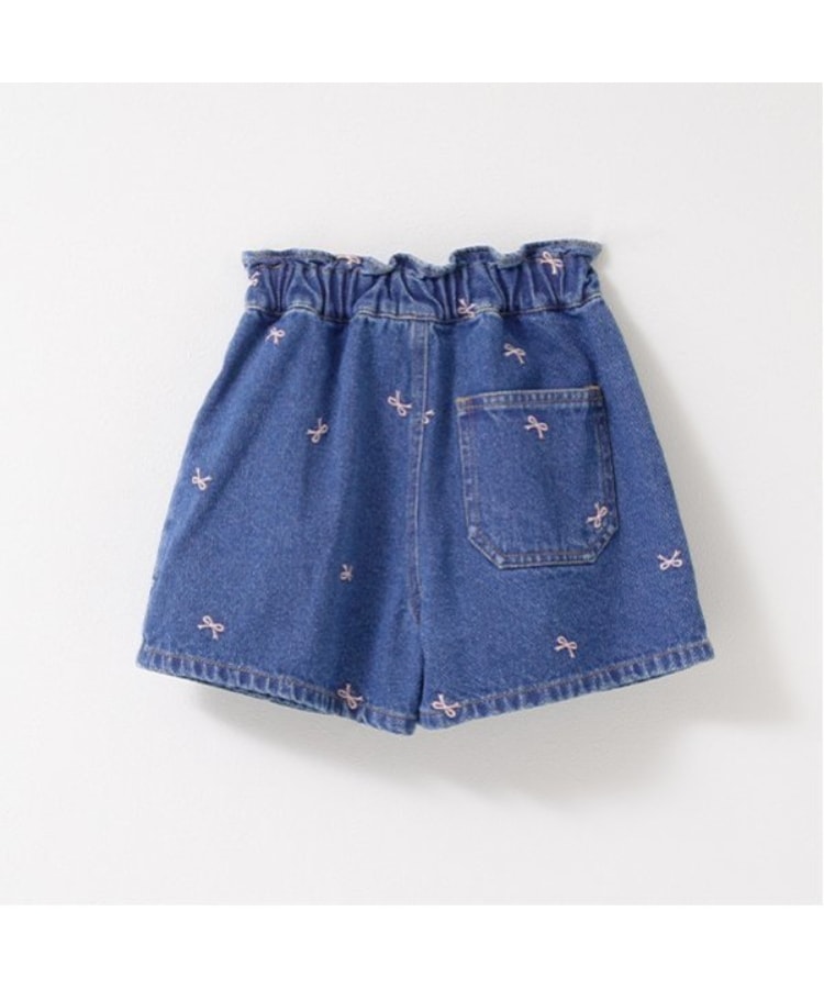 リセマイン(Lycee mine)の【LOVE DENIM】アソート刺しゅう総柄スカパン3