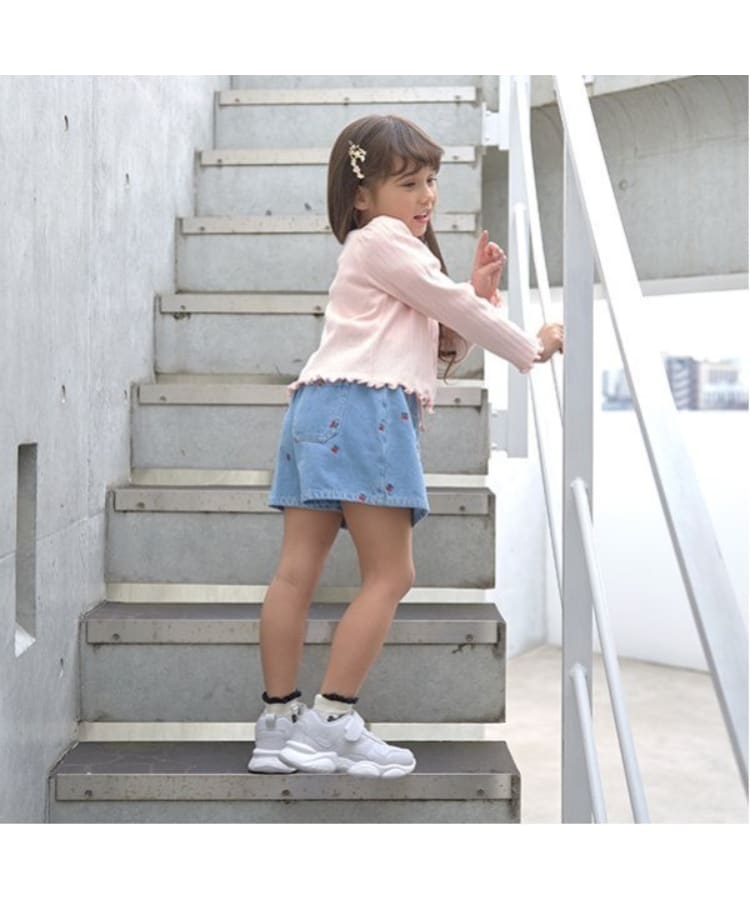 リセマイン(Lycee mine)の【LOVE DENIM】アソート刺しゅう総柄スカパン14