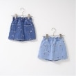 リセマイン(Lycee mine)の【LOVE DENIM】アソート刺しゅう総柄スカパン1