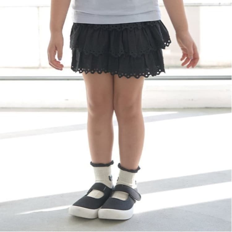 リセマイン(Lycee mine)の【大好評につき再入荷】チェリーコットンレースティアードスカパン その他