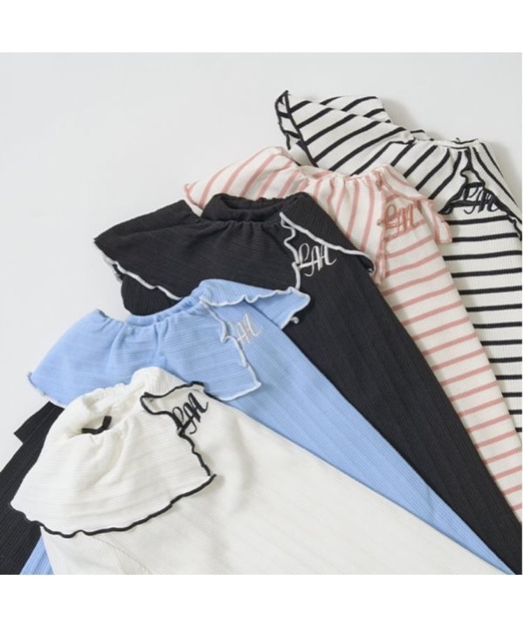 リセマイン(Lycee mine)の【前後どっちでもOK!】衿つき長袖Tシャツ4