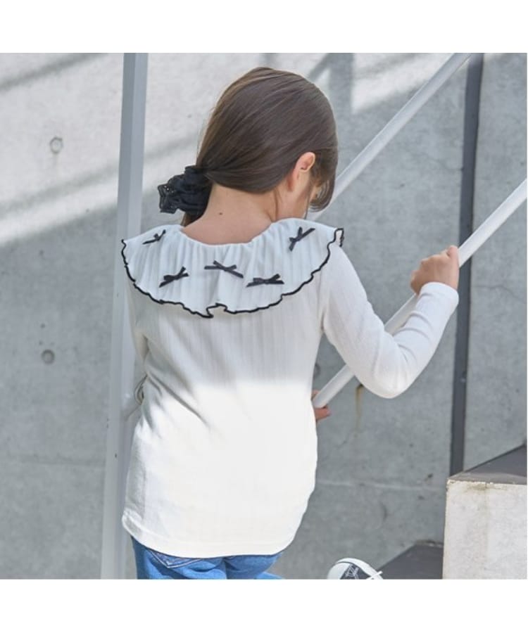 リセマイン(Lycee mine)の【前後どっちでもOK!】衿つき長袖Tシャツ6