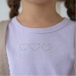 リセマイン(Lycee mine)の【ソフトコットン】アソートラインストーンモチーフパフAラインTシャツ17