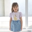 リセマイン(Lycee mine)の【大人気カラー再入荷】【Disney Princess】【ソフトコットン】アソートリボン付きパフTシャツ ラベンダー(080)