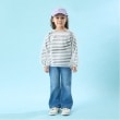リセマイン(Lycee mine)の【ソフトコットン】チュール重ねボーダーボートネックTシャツ3