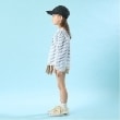 リセマイン(Lycee mine)の【ソフトコットン】チュール重ねボーダーボートネックTシャツ10