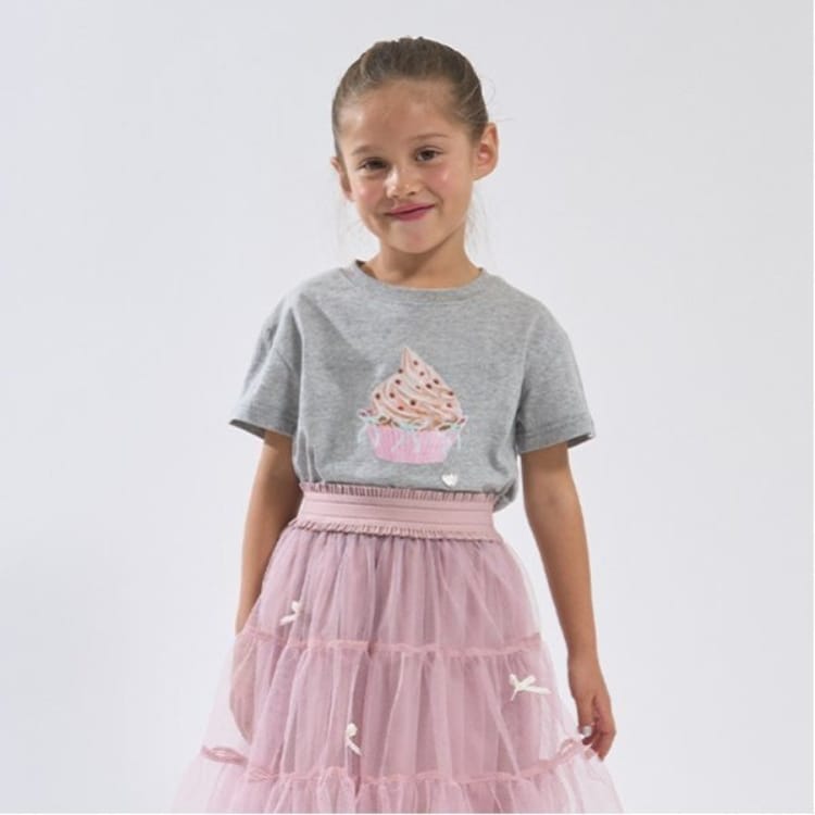 リセマイン(Lycee mine)の【ソフトコットン】アソートリボンモチーフプリントTシャツ Ｔシャツ