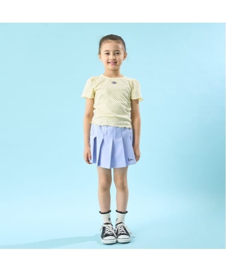 リセマイン(Lycee mine)の【ソフトコットン】ドットプリントミニミニパフ半袖Tシャツ5