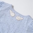 リセマイン(Lycee mine)の【ソフトコットン】ドットプリントミニミニパフ半袖Tシャツ30