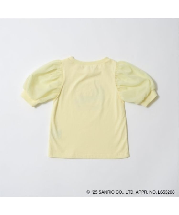 リセマイン(Lycee mine)の【サンリオキャラクターズ】【ソフトコットン】シナモロールオーロララメプリントパフTシャツ3