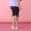 リセマイン(Lycee mine)の5分丈シャーリングレギンス ブラック(219)