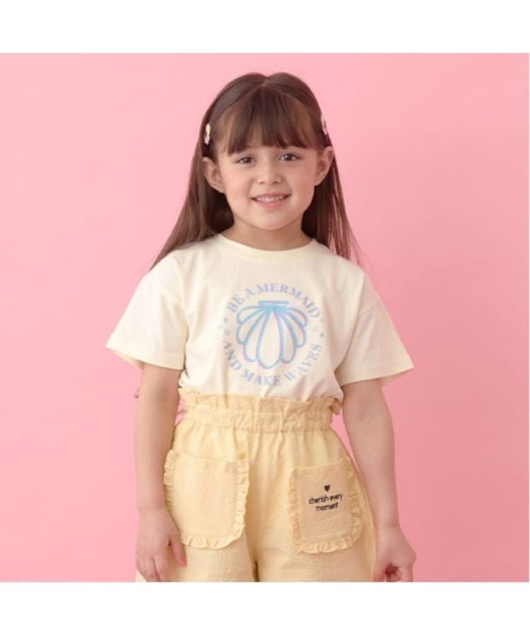 リセマイン(Lycee mine)の【大人気カラー再入荷】【ソフトコットン】選べる8パターンアソートプリントTシャツ ライトイエロー(030)