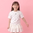 リセマイン(Lycee mine)の【ソフトコットン】アソート総柄タックスリーブTシャツ オフホワイト(003)