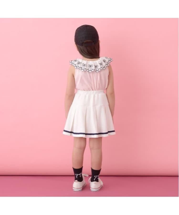 リセマイン(Lycee mine)の【ソフトコットン】チェリーレース衿トップス11
