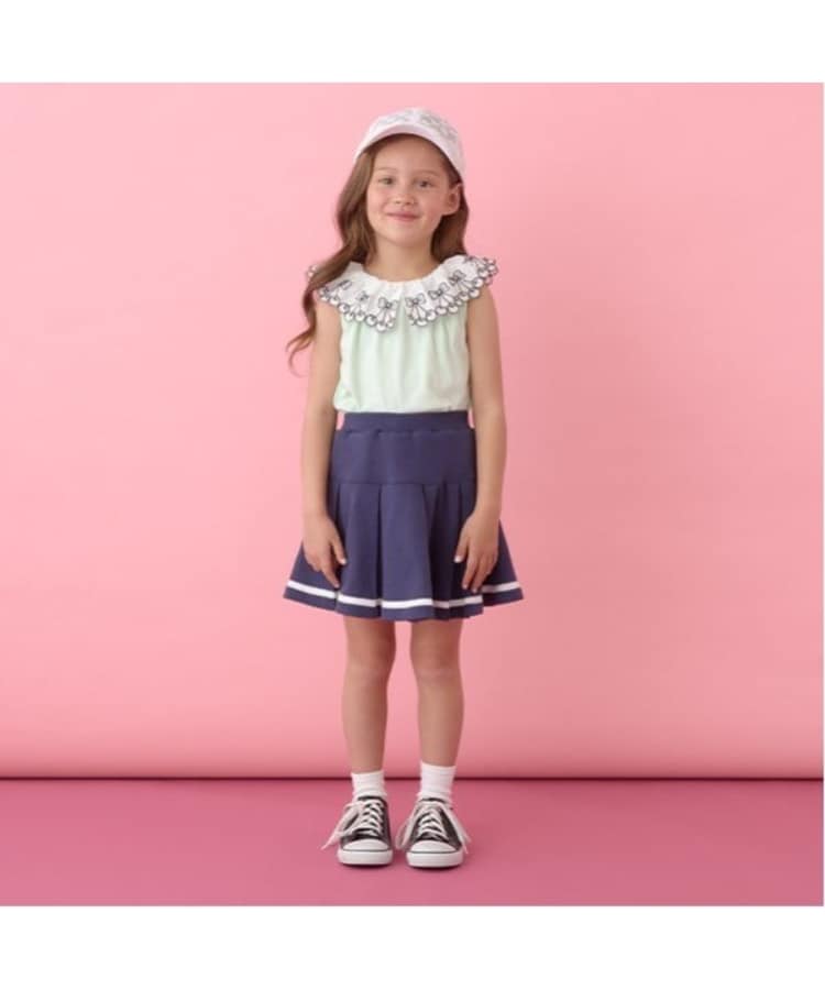 リセマイン(Lycee mine)の【ソフトコットン】チェリーレース衿トップス14