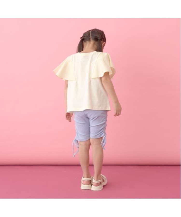 リセマイン(Lycee mine)の【前後どちらでもOK!】【ソフトコットン】フレアスリーブTシャツ20
