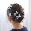 リセマイン(Lycee mine)の【大好評につき再入荷】チュールリボンちびヘアクリップ10Pセット9