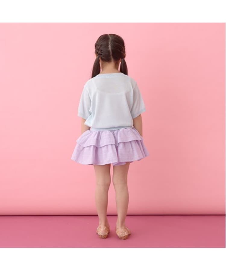 リセマイン(Lycee mine)の【マシンウォッシャブル】シアー半袖ニットトップス15