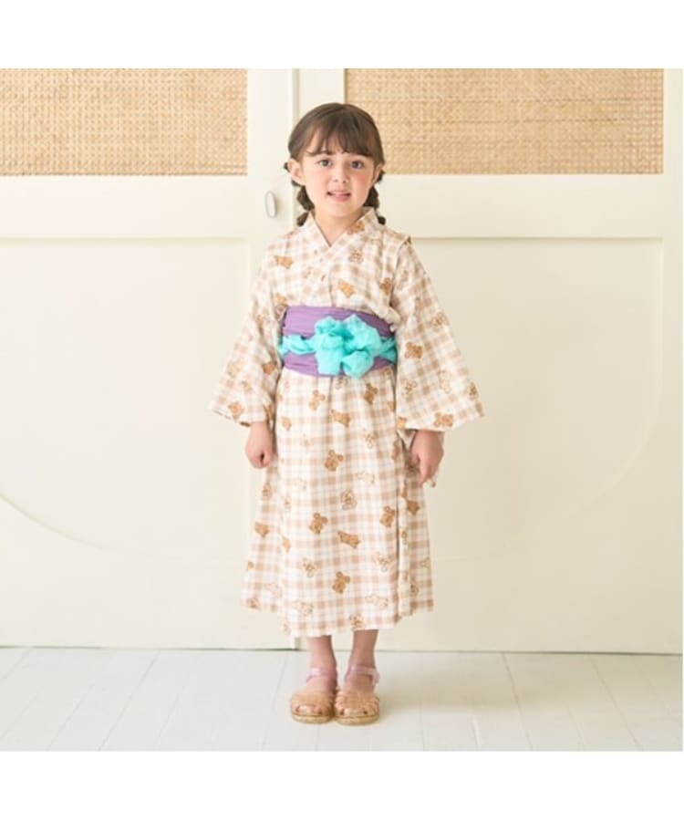 リセマイン(Lycee mine)の柄アソートすぽっと着やすいワンピース浴衣(帯2枚セット)24