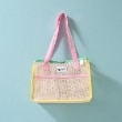 リセマイン(Lycee mine)の【SWIM】メッシュバッグ ピンク(071)