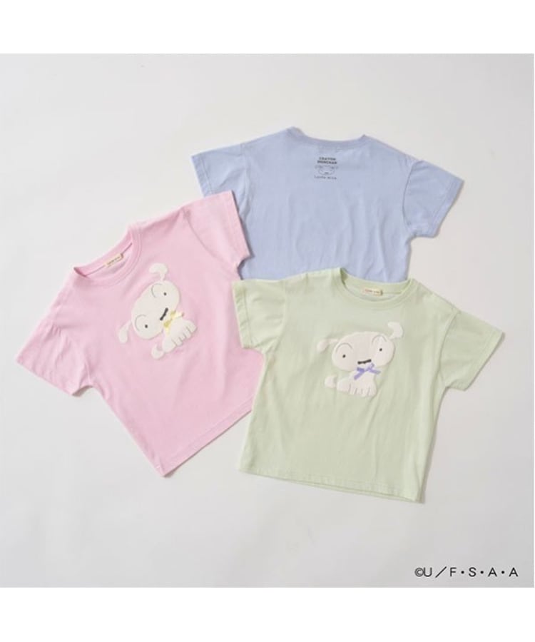 リセマイン(Lycee mine)の【クレヨンしんちゃん】【ソフトコットン】シロリボンTシャツ1