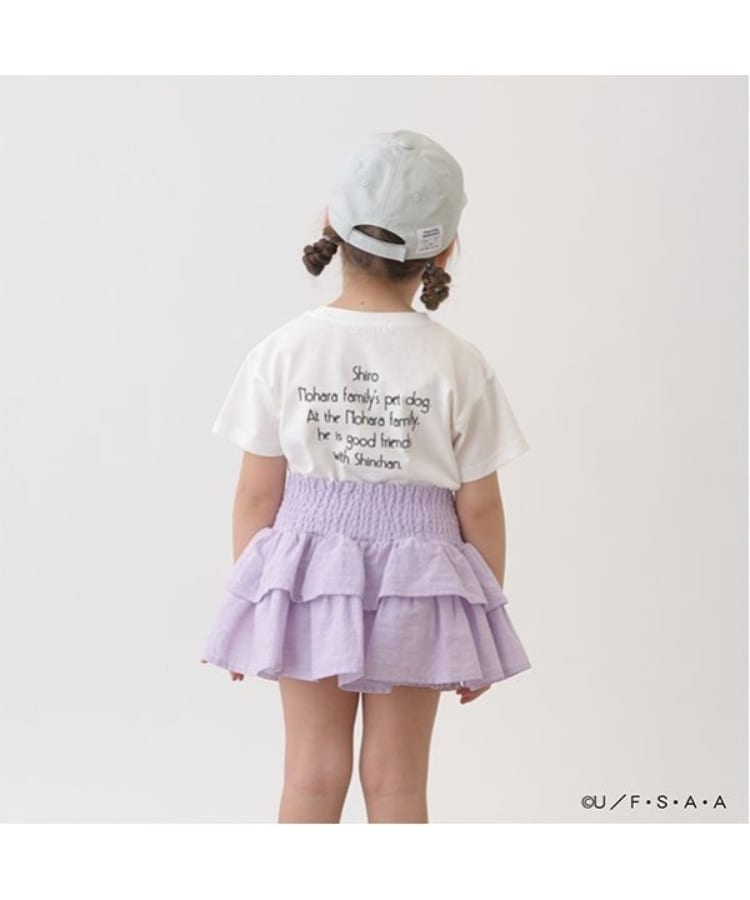 リセマイン(Lycee mine)の【クレヨンしんちゃん】【ソフトコットン】シロサガラ刺しゅうTシャツ8