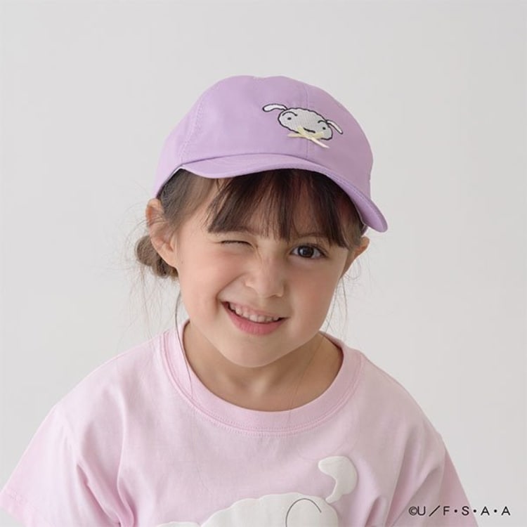 リセマイン(Lycee mine)の【クレヨンしんちゃん】シロ リボンキャップ キャップ