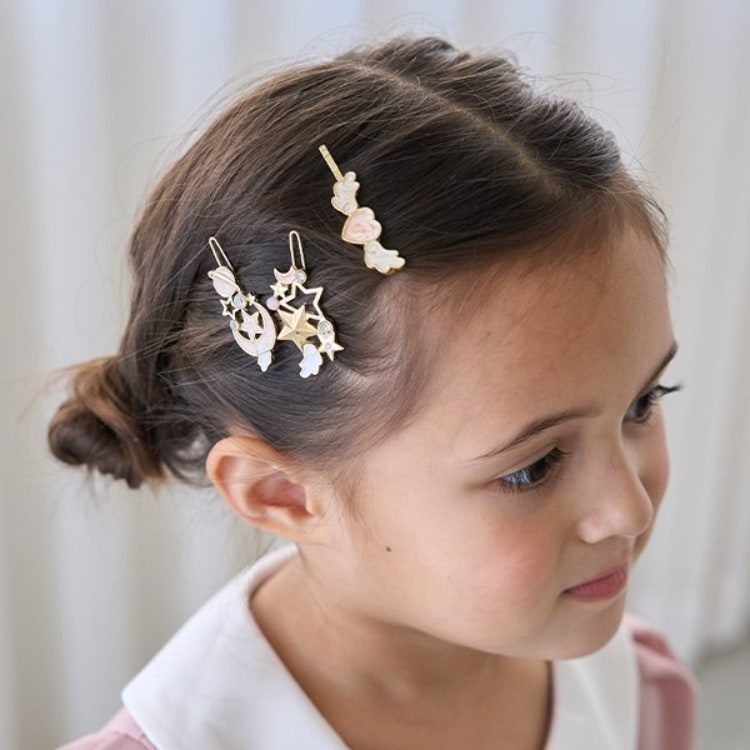 リセマイン(Lycee mine)のムーン&スターウィングヘアクリップ3Pセット その他