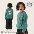 ビールーム(b.ROOM)の【TOM AND JERRY】【毛玉バイバイ裏毛】刺しゅう&プリントスウェット グリーン(122)