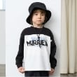 ビールーム(b.ROOM)の【カイテキ天竺】ビッグシルエットバイカラーロゴTシャツ ブラック(219)