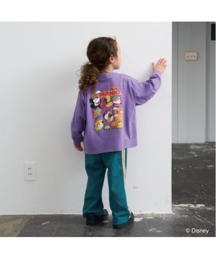 ビールーム(b.ROOM)の【Disney】【カイテキ天竺】ミッキーマウス/ピクニックTシャツ13