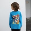 ビールーム(b.ROOM)の【Disney】【カイテキ天竺】ミッキーマウス/ピクニックTシャツ ブルー(092)