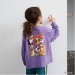 ビールーム(b.ROOM)の【Disney】【カイテキ天竺】ミッキーマウス/ピクニックTシャツ パープル(081)