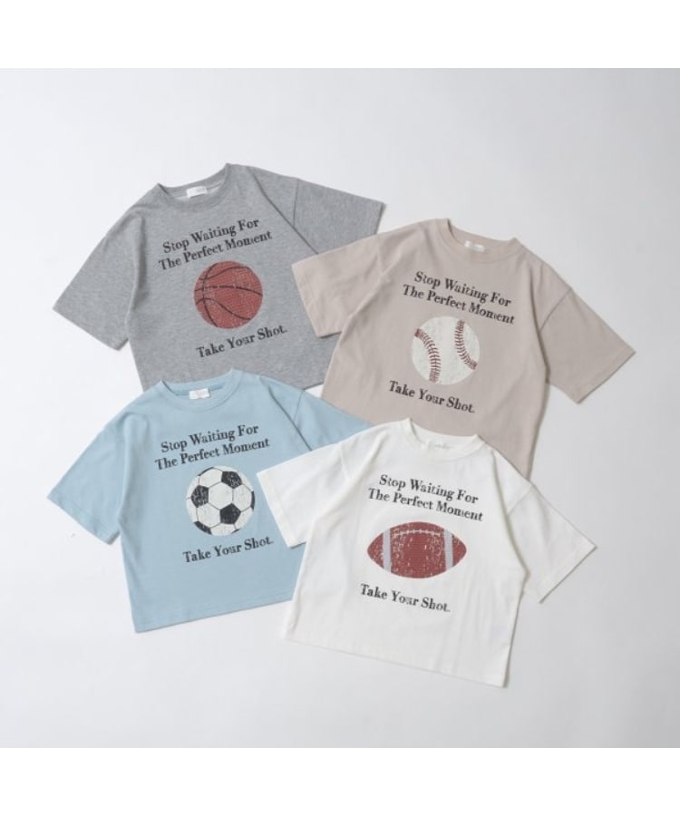 ビールーム(b.ROOM)の【カイテキ天竺】アソートスポーツプリントTシャツ13