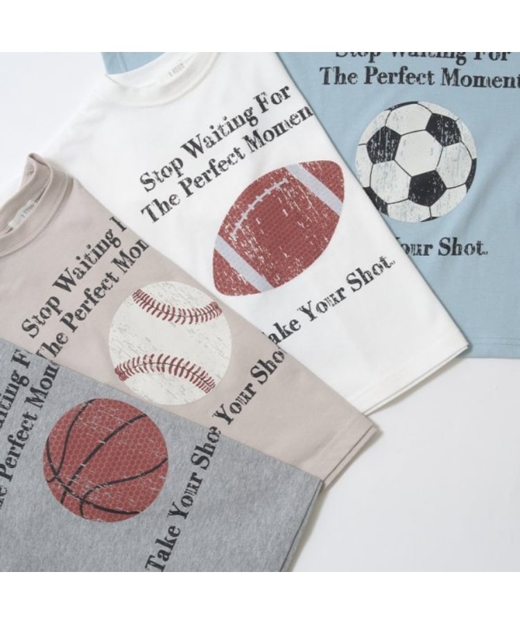 ビールーム(b.ROOM)の【カイテキ天竺】アソートスポーツプリントTシャツ16