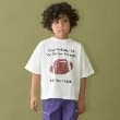 ビールーム(b.ROOM)の【カイテキ天竺】アソートスポーツプリントTシャツ オフホワイト(003)