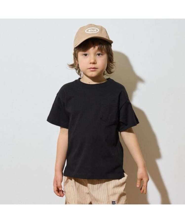 ビールーム(b.ROOM)の【カイテキ天竺】ビッグシルエットベーシックTシャツ ブラック(219)