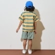 ビールーム(b.ROOM)のビッグシルエット先染めボーダーTシャツ2