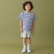 ビールーム(b.ROOM)のビッグシルエット先染めボーダーTシャツ8