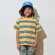 ビールーム(b.ROOM)のビッグシルエット先染めボーダーTシャツ マスタード(033)