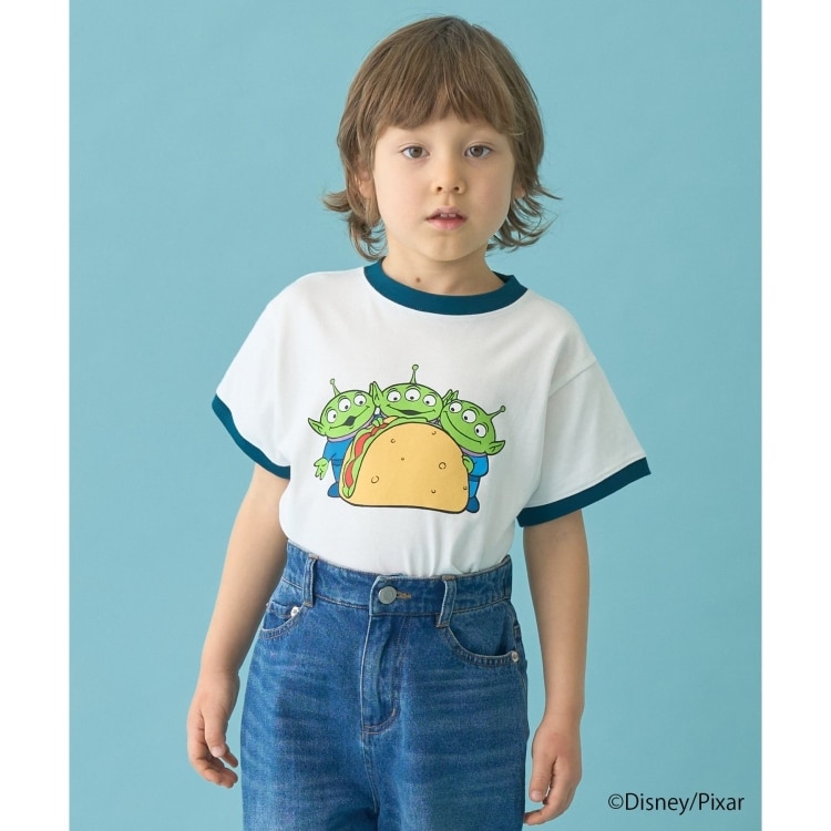ビールーム(b.ROOM)の【PIXAR】【カイテキ天竺】エイリアン/フードアソートTシャツ Ｔシャツ