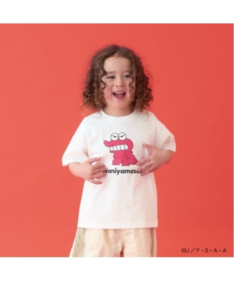 ビールーム(b.ROOM)の【クレヨンしんちゃん】【カイテキ天竺】アソートプリントTシャツ ピンク(071)