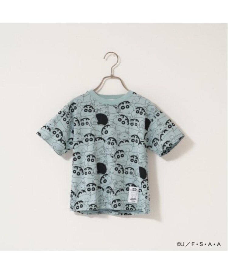 ビールーム(b.ROOM)の【クレヨンしんちゃん】【カイテキ天竺】総柄プリントTシャツ2