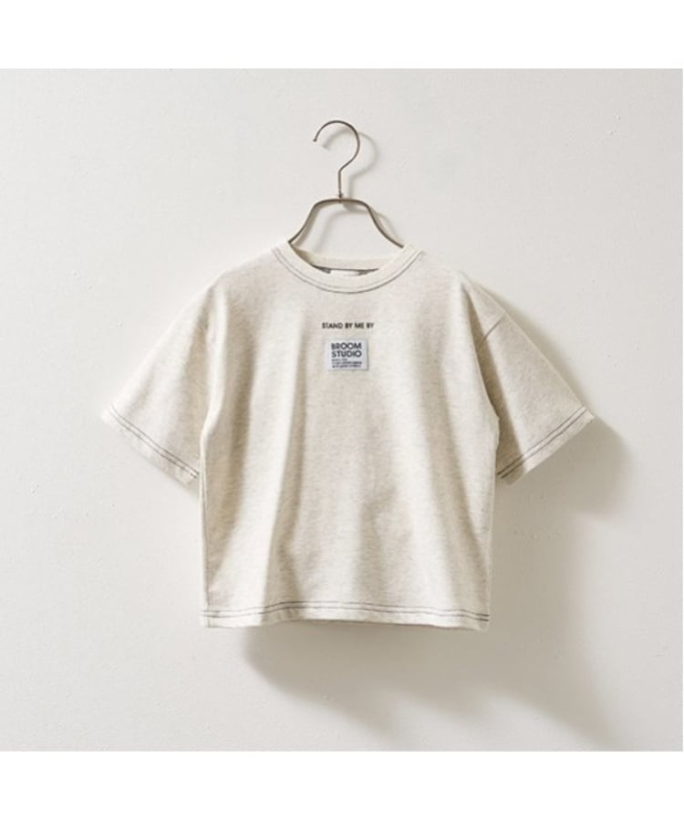 ビールーム(b.ROOM)の【セットアップ可能】【カイテキ天竺】配色ステッチTシャツ2