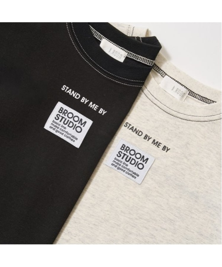 ビールーム(b.ROOM)の【セットアップ可能】【カイテキ天竺】配色ステッチTシャツ4