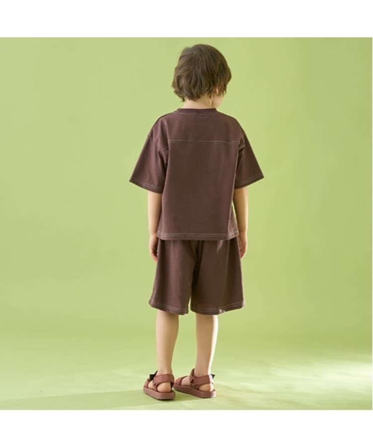 ビールーム(b.ROOM)の【セットアップ可能】【カイテキ天竺】配色ステッチTシャツ9