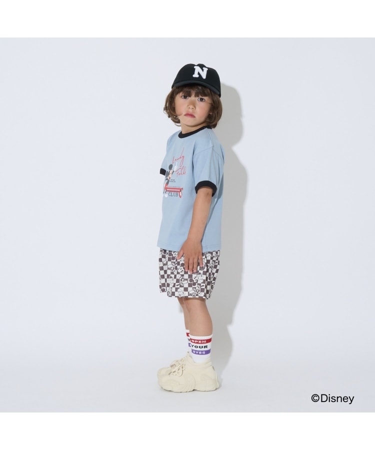 ビールーム(b.ROOM)の【Disney】【カイテキ天竺】アソートプリントリンガーTシャツ13