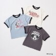 ビールーム(b.ROOM)の【Disney】【カイテキ天竺】アソートプリントリンガーTシャツ1