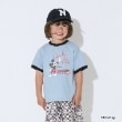 ビールーム(b.ROOM)の【Disney】【カイテキ天竺】アソートプリントリンガーTシャツ ブルー(191)